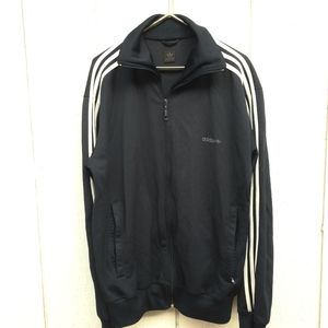 Vintage Adidas Dark Blue Retro Track Jacket XL